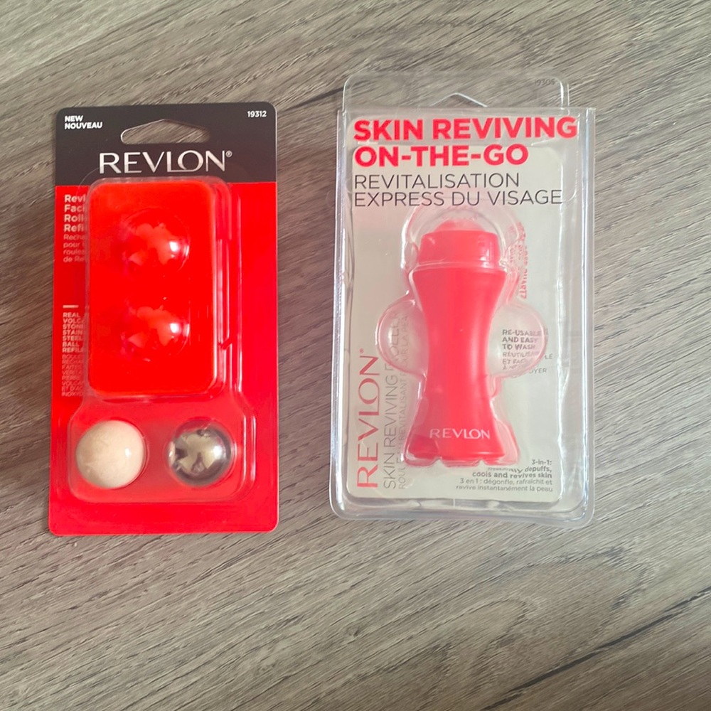 Revlon Rose Quartz Skin Reviving Roller with Refills